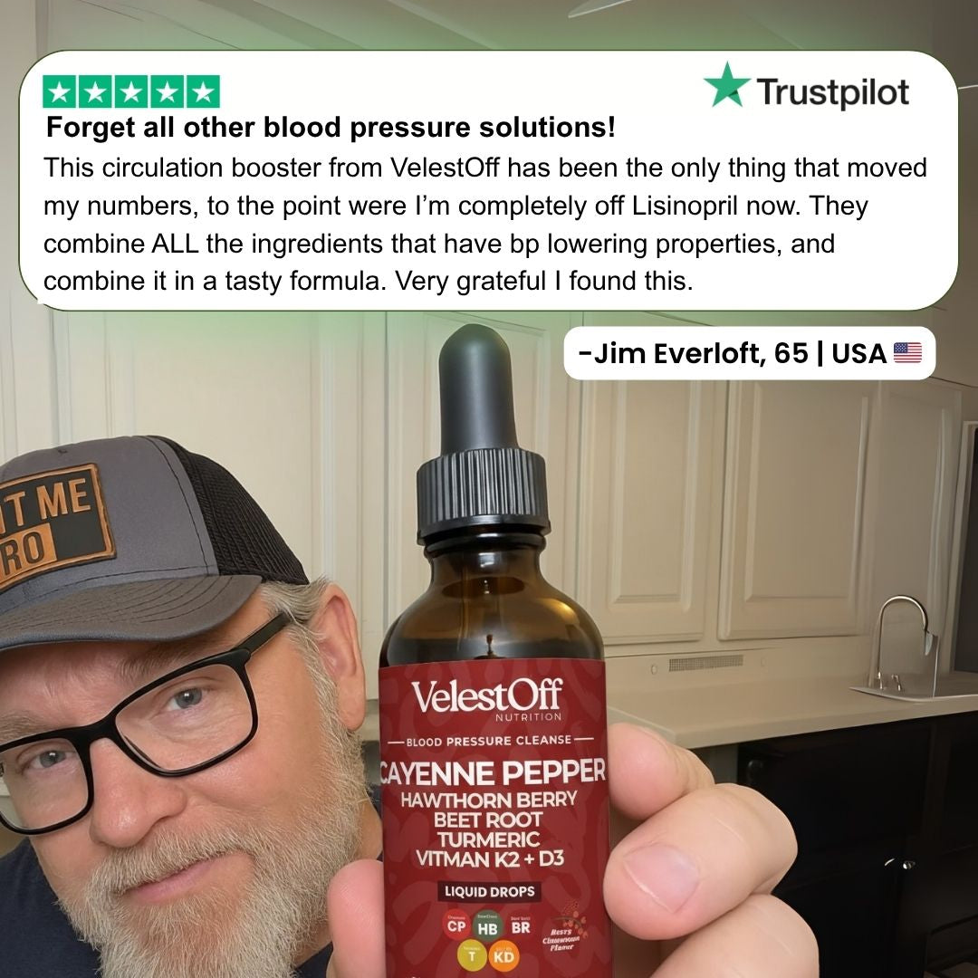 Cayenne Pepper Liquid Drops – Support Healthy Blood Pressure & Circulation
