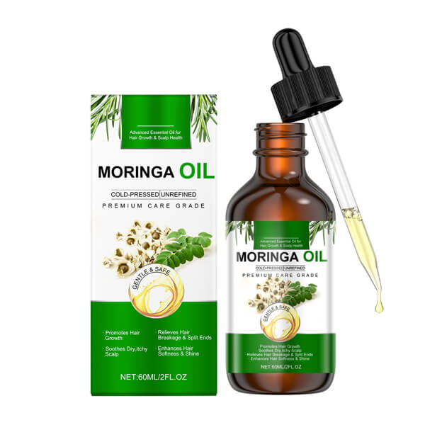 Zileva Moringa Seed Oil for Hair, Scalp & Skin Care